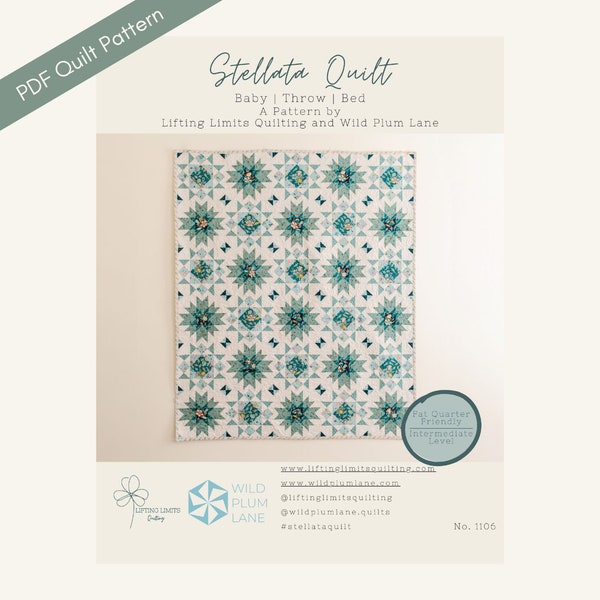 Stellata Quilt PDF Pattern