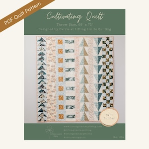 Cultivating Quilt PDF Pattern