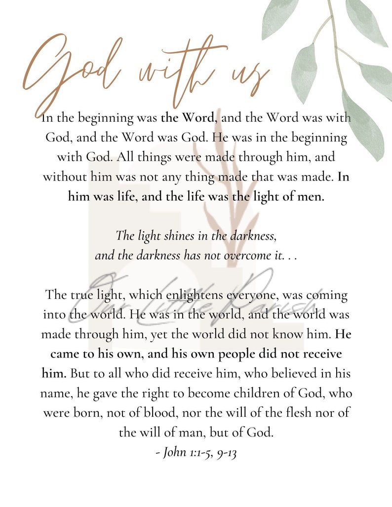 Advent Prayer and Scripture Printable Bundle - Etsy