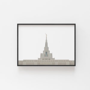 Phoenix, Arizona Temple Bundle | Horizontal AND Vertical {Digital Download} lds temple art | lds temple print | lds wall art