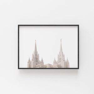 San Diego, California Temple Bundle | Horizontal AND Vertical {Digital Download} lds temple art | lds temple print | lds wall art