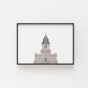 Manti, Utah Temple Bundle | Horizontal AND Vertical {Digital Download} | lds temple art | lds temple print | lds wall art | lds wall decor