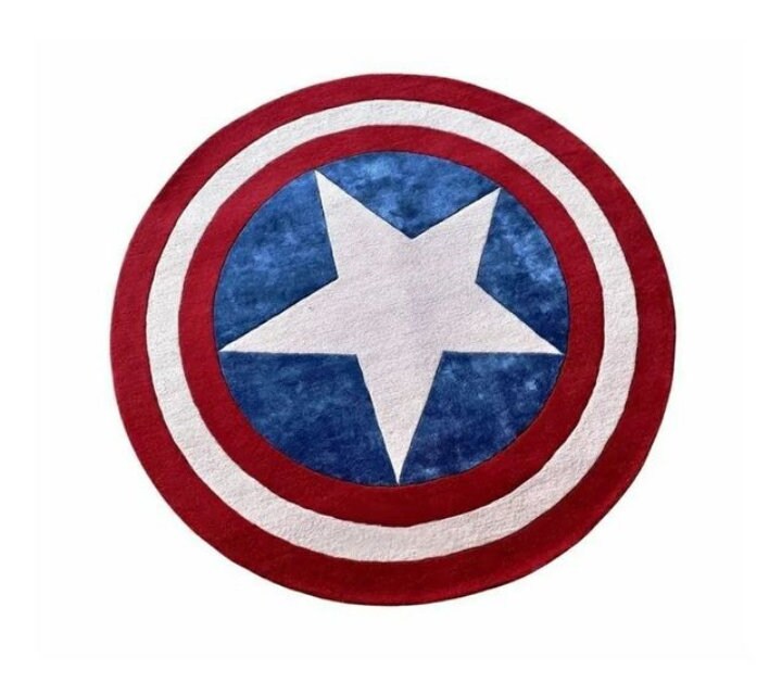 Escudo del Capitán América, Escudo, Capitán América, Alfombra de regalo de  cumpleaños, Alfombra de América, Alfombra de decoración para niños,  Alfombra redonda, Alfombra moderna, Alfombra circular, Fantástico -   México