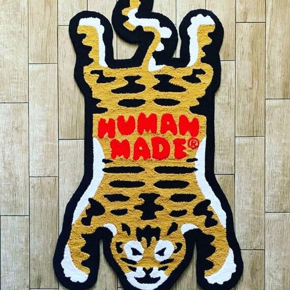 HUMAN MADE TIGER RUG SMALL 2020FW Luxury Tiger Shaped Handtufted