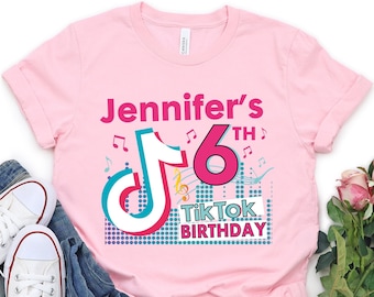 Tik Tok Clothes T Shirt Girl Kids Tee Shirt With Username Gift Idea Boys Fan Tik Tok Clothes T Shirt Girl Kids Tee Shirt With Username Gift Idea Boys Fan