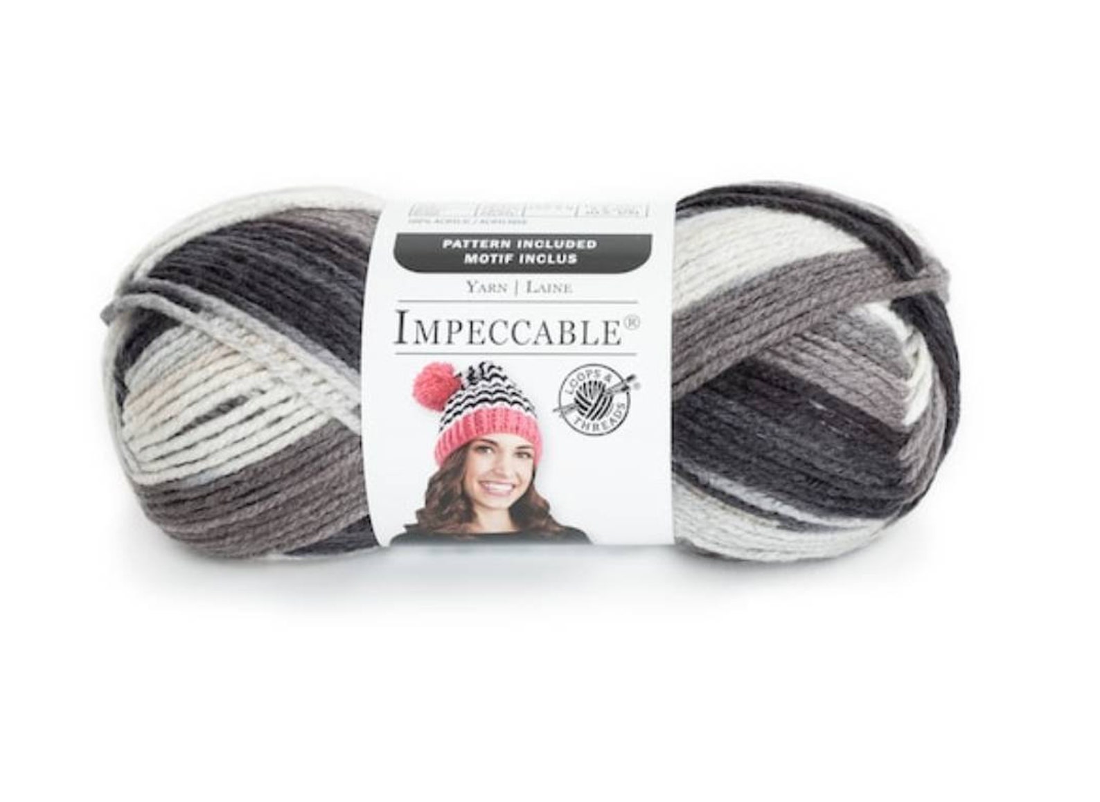 Impeccable Yarn Color Mirage Gray 187 Yards Loops And Etsy