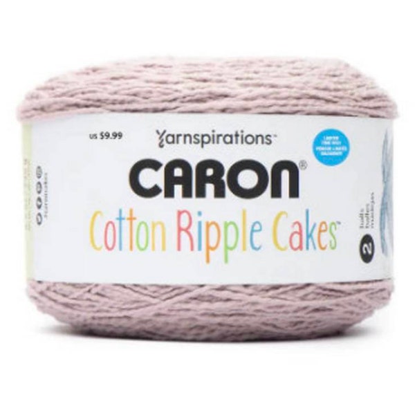 Caron Cotton Ripple Cakes Yarn, Color - Flagstone, 491 yards, Yarnspirations, Caron cakes, Ripple cakes, Cotton cakes