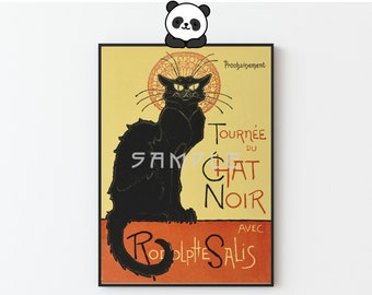 Tournee Du Chat Noir Etsy Uk