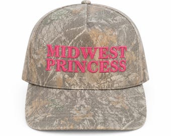 Midwest Princess Trucker Hat – Country Girl Graphic Unisex Cap Snapback