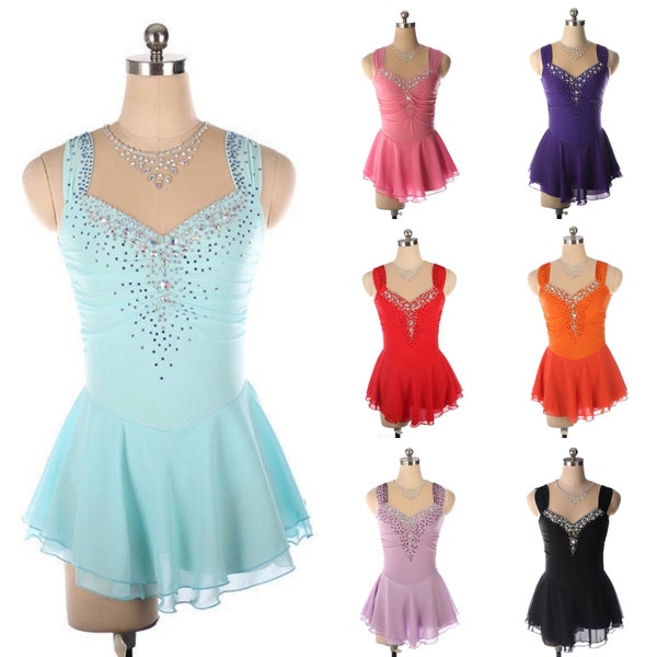 Ice Skating Dress “Princess’s Necklace”