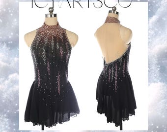 brown figure skating dress Caitlyn Faux Fur Trim Dress In Burgundy  The Walk in Wardrobe