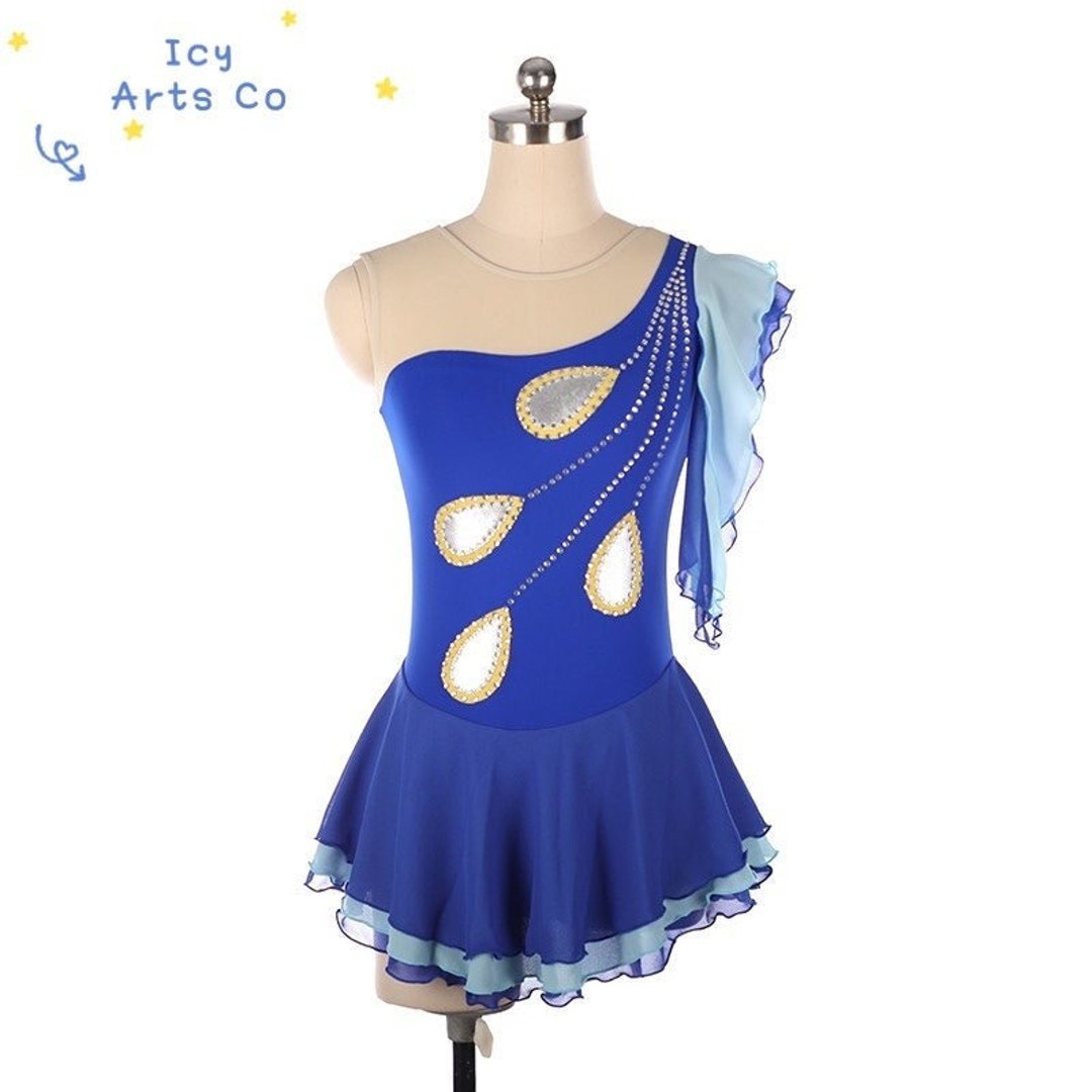 Ice Skating Dress the Blue Peacock Etsy New Zealand