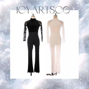 Ice Skating Costume/ Unitard/ Bodysuit/ Catsuit/ Leotard/ Outfit/ Skating Costume/ Customized Costume