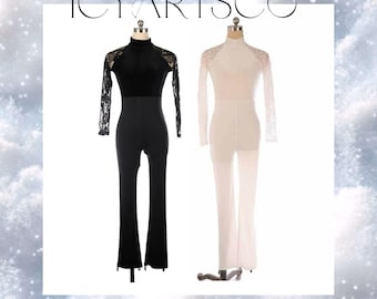 Schaatskostuum/ Unitard/ Body/ Catsuit/ Turnpakje/ Outfit/ Schaatskostuum/ Aangepast kostuum