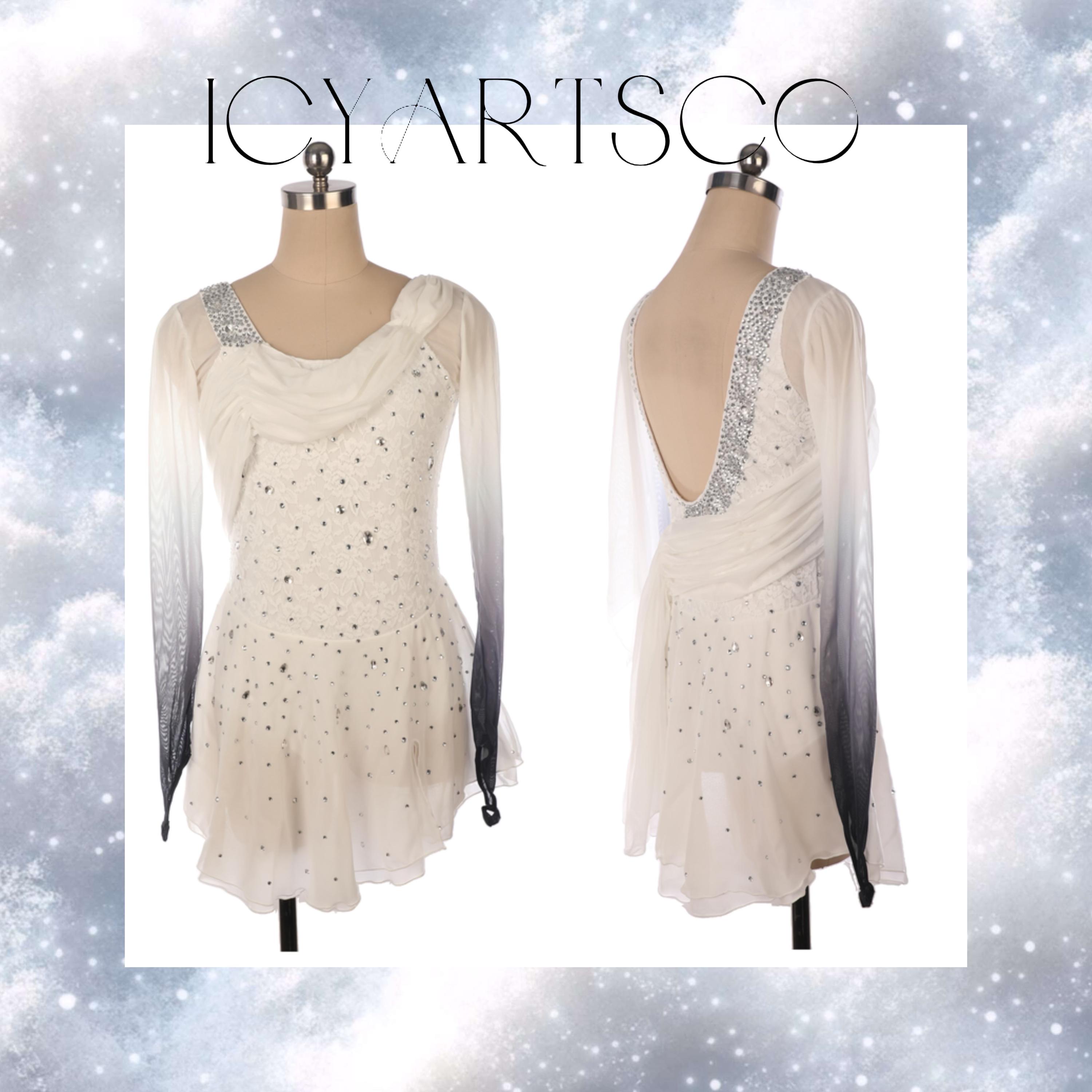 Figure Skating Dress Flowy - Etsy