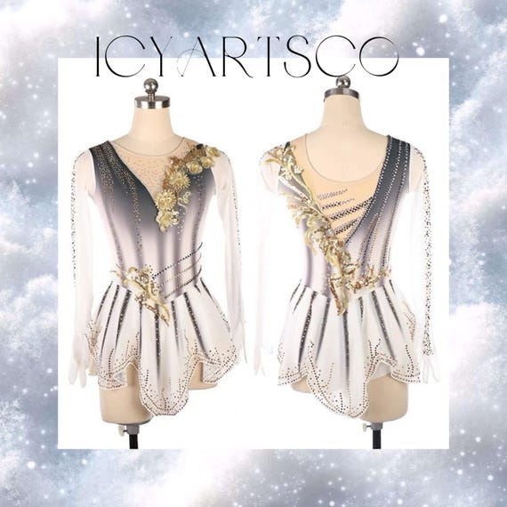 Ice Skating Dress the Galaxy - Etsy