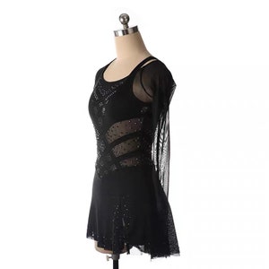 Ice Skating Dress “Dark” image 5