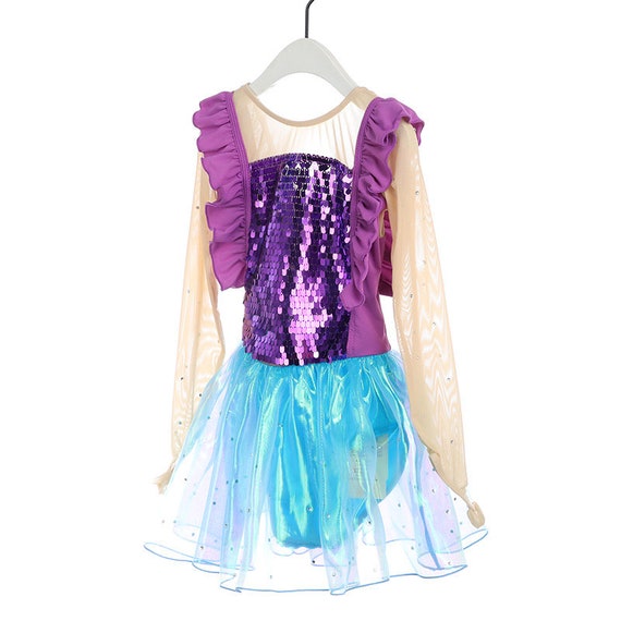 Ice Skating Dress little Mermaid Etsy