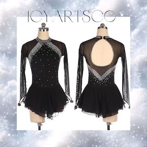 Ice Skating Dress “Pimeä”