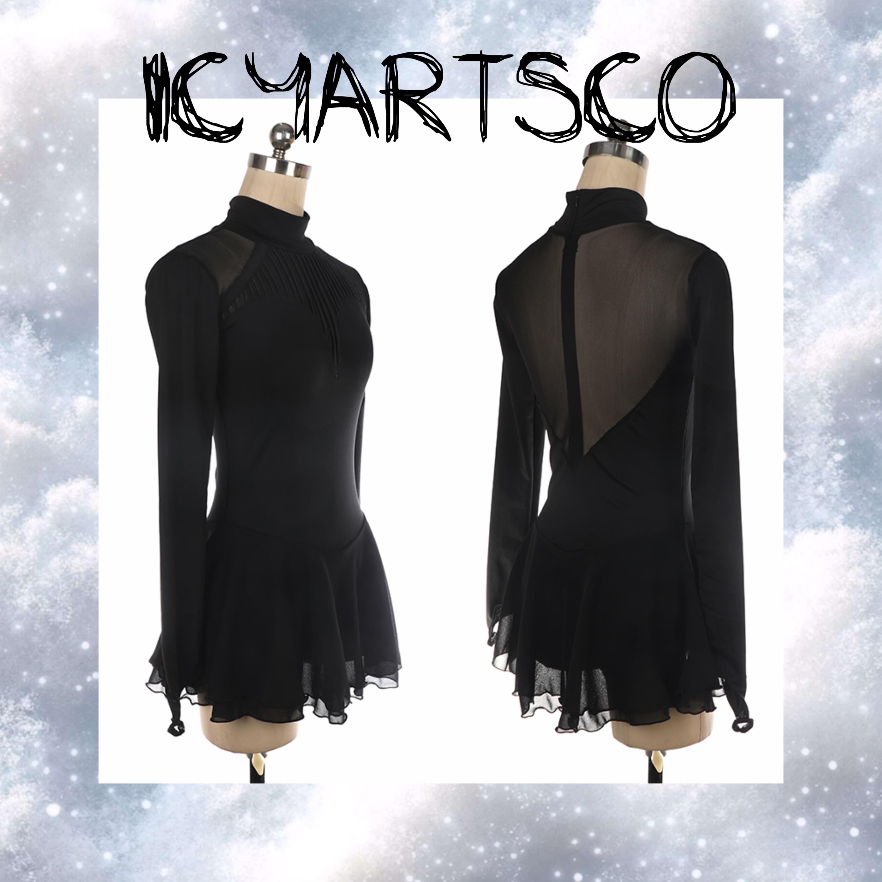 Robe De Patinage Artistique Pour Fille - Robe Sport Hiver Coupe Professionnelle