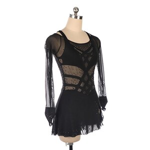 Ice Skating Dress “Dark” image 7