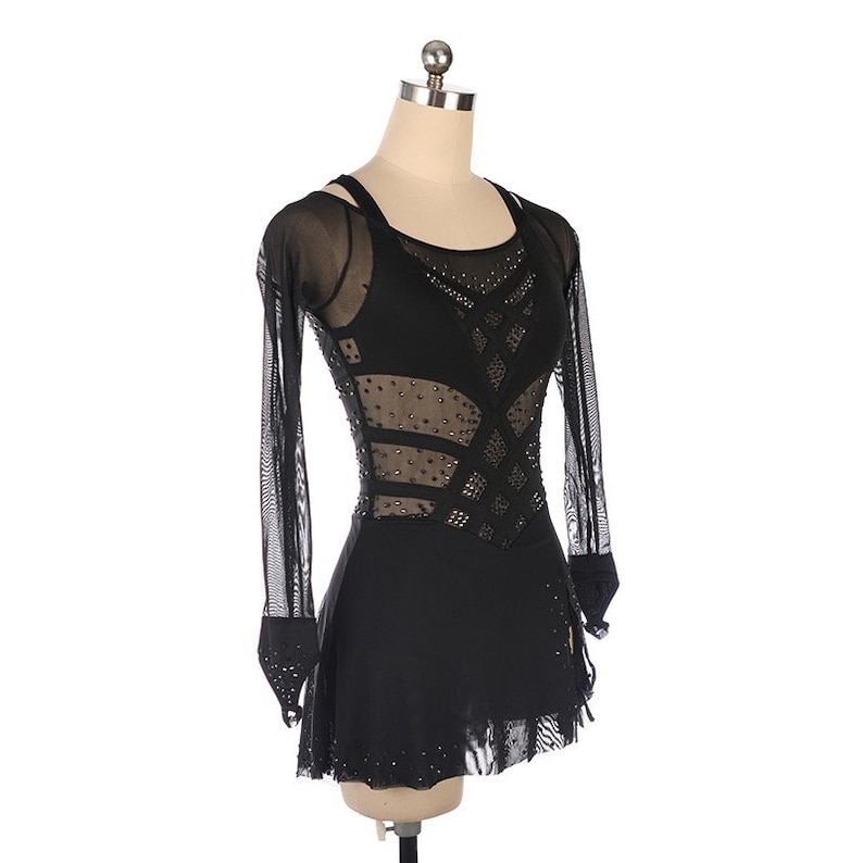Ice Skating Dress “Dark” image 7
