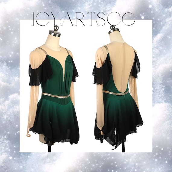 Ice Skating Dress Green Mystery Ice Skating Dress Green Mystery