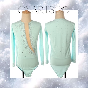 Mens, Boys, Customized Costume, Figure skating, Ice dance, Leotard, Acrobatic, Roller skate, Competition, Bespoke costume, Unitard, Bodysuit