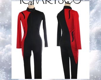 Schaatskostuum/ Unitard/ Body/ Catsuit/ Turnpakje/ Outfit/ Schaatskostuum/ Aangepast kostuum