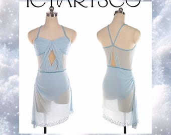 Ice Skating Dress “Galaxy Veil”