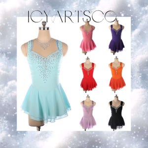 Ice Skating Dress “Princess’s Necklace”
