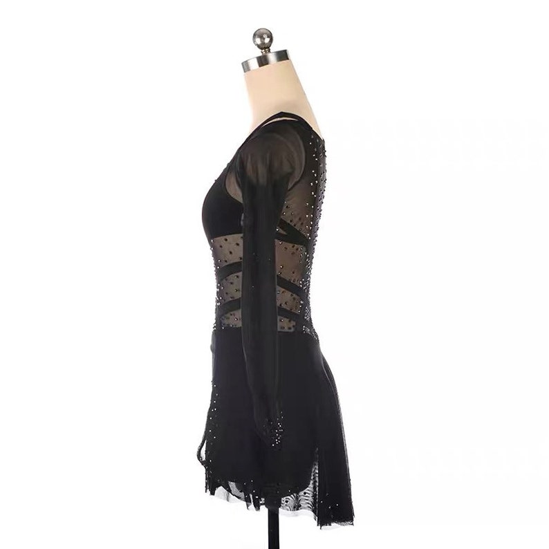 Ice Skating Dress “Dark” image 6