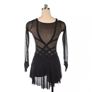 Ice Skating Dress “Dark” image 4