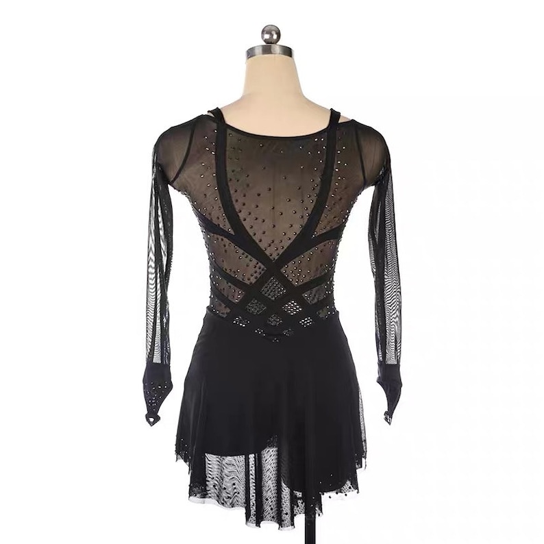 Ice Skating Dress “Dark” image 4