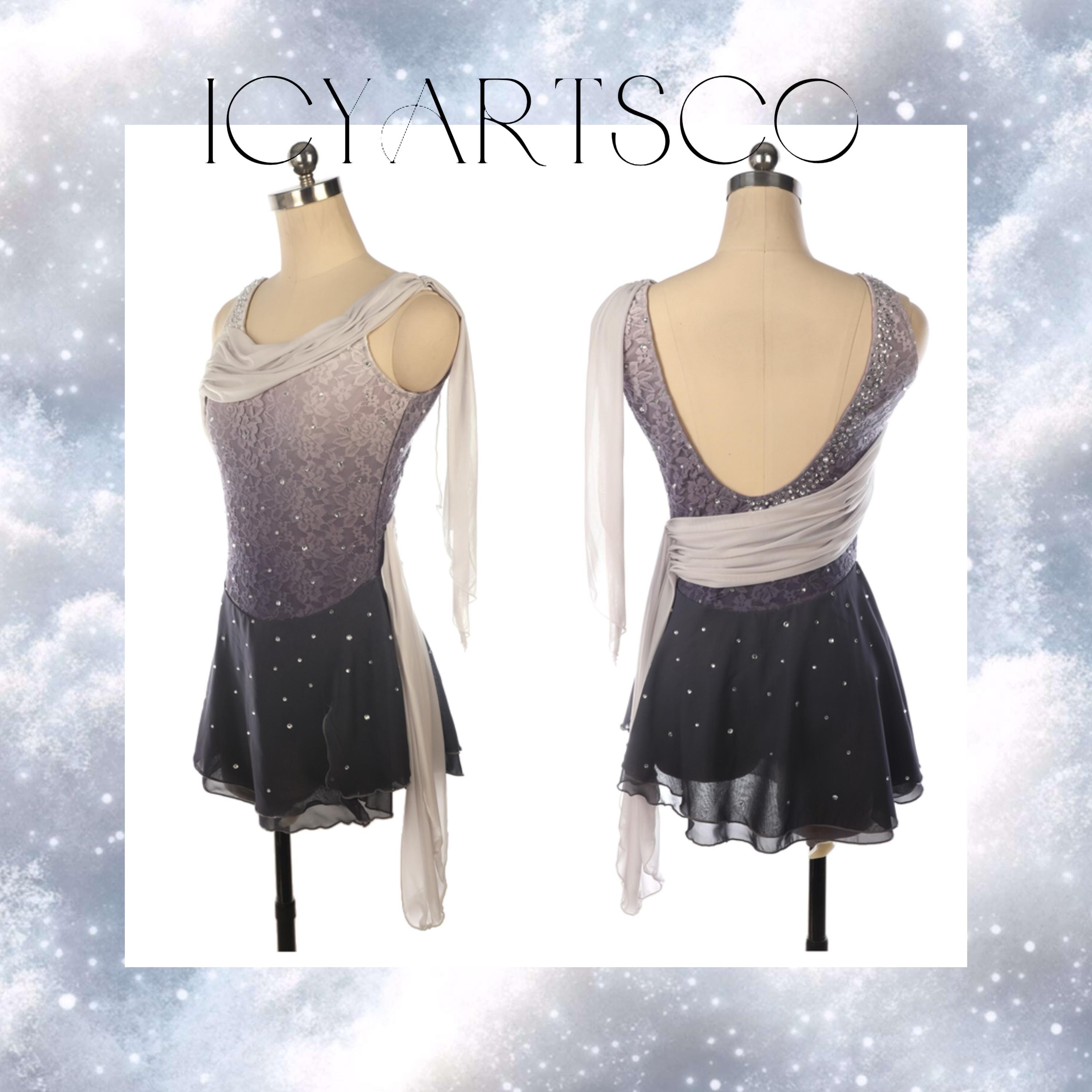 silver skating dress 39 Silver Figure Skating Dress ideas