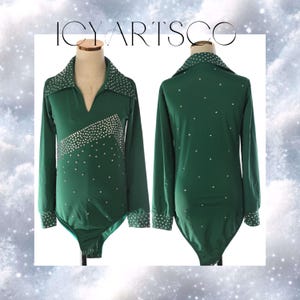 Mens, Boys, Customized Costume, Figure skating, Ice dance, Leotard, Acrobatic, Roller skate, Competition, Bespoke costume, Unitard, Bodysuit