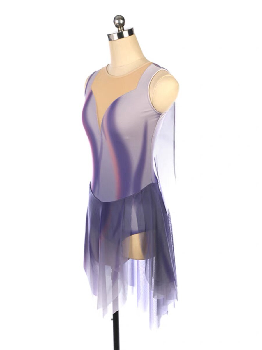 figure skater dress changes color Ice Skating Dress Change