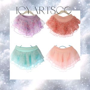 Ice skating skirt