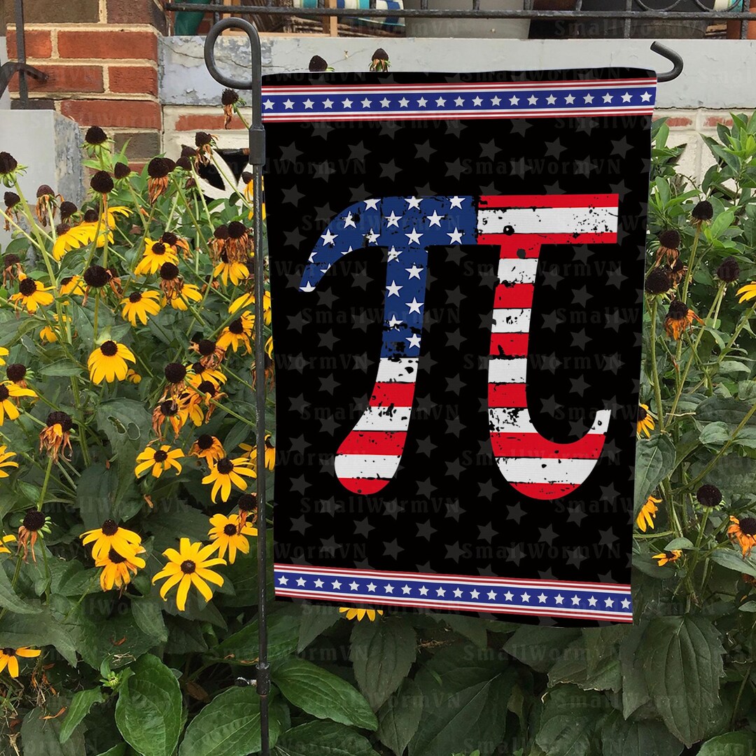 Flag Inspiration Math Pi Day American Flag, Patriotic Math Nerd 3.14 Flag, Math Lover Teacher ...