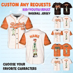 Disney Muppets Beaker Jersey, Kermit And Friends Characters Jersey, Disney Beaker Baseball Shirt, Disney Muppets Vacation Shirt