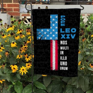 Pope Election Pontifex Usa Flag, Pope Leo XIV Flag, New American Pope Flag, Robert Francis Prevost Flag, Papal Election 2025 Flag, FGB525