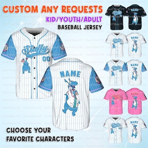 Disney Doc Mcstuffins Stuffy Dragon Jersey, Stuffy Dragon Blue Stuffed Jersey, Disney Stuffy Birthday Shirt, Doc Mcstuffins Trip Shirt