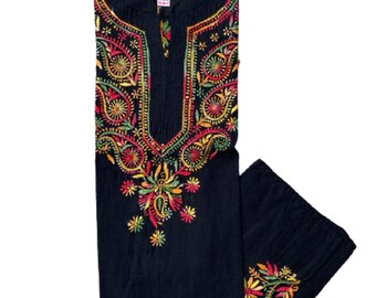 black kurtis design