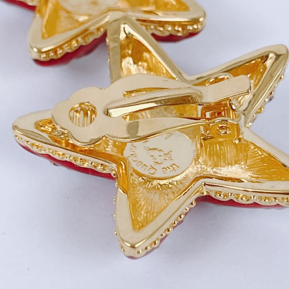 The Quacker Factory Red Enamel Celestial Star Moo… - image 7
