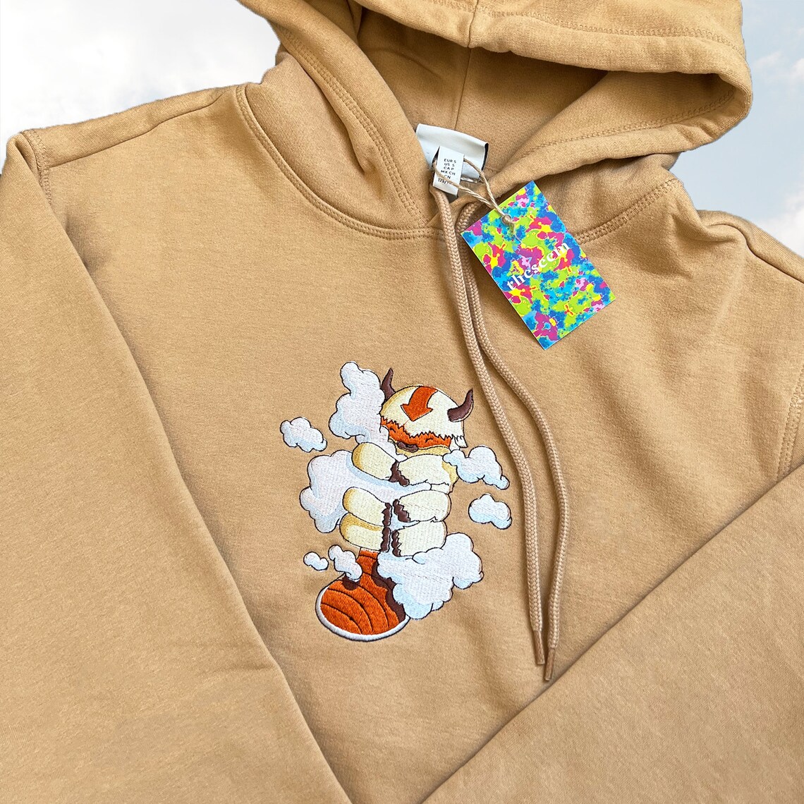 Appa in the Clouds Embroidered Sweatshirt & Hoodie Etsy