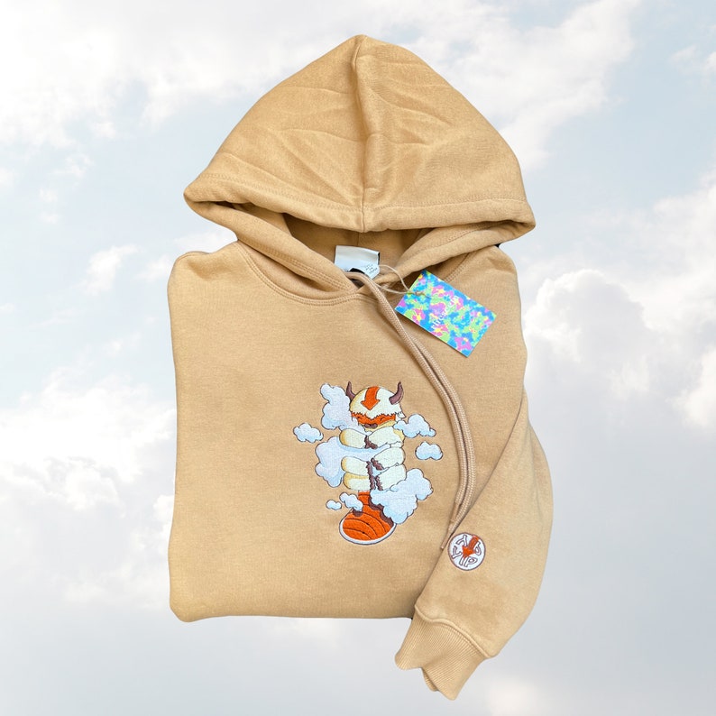 Appa in the Clouds Embroidered Sweatshirt & Hoodie Etsy