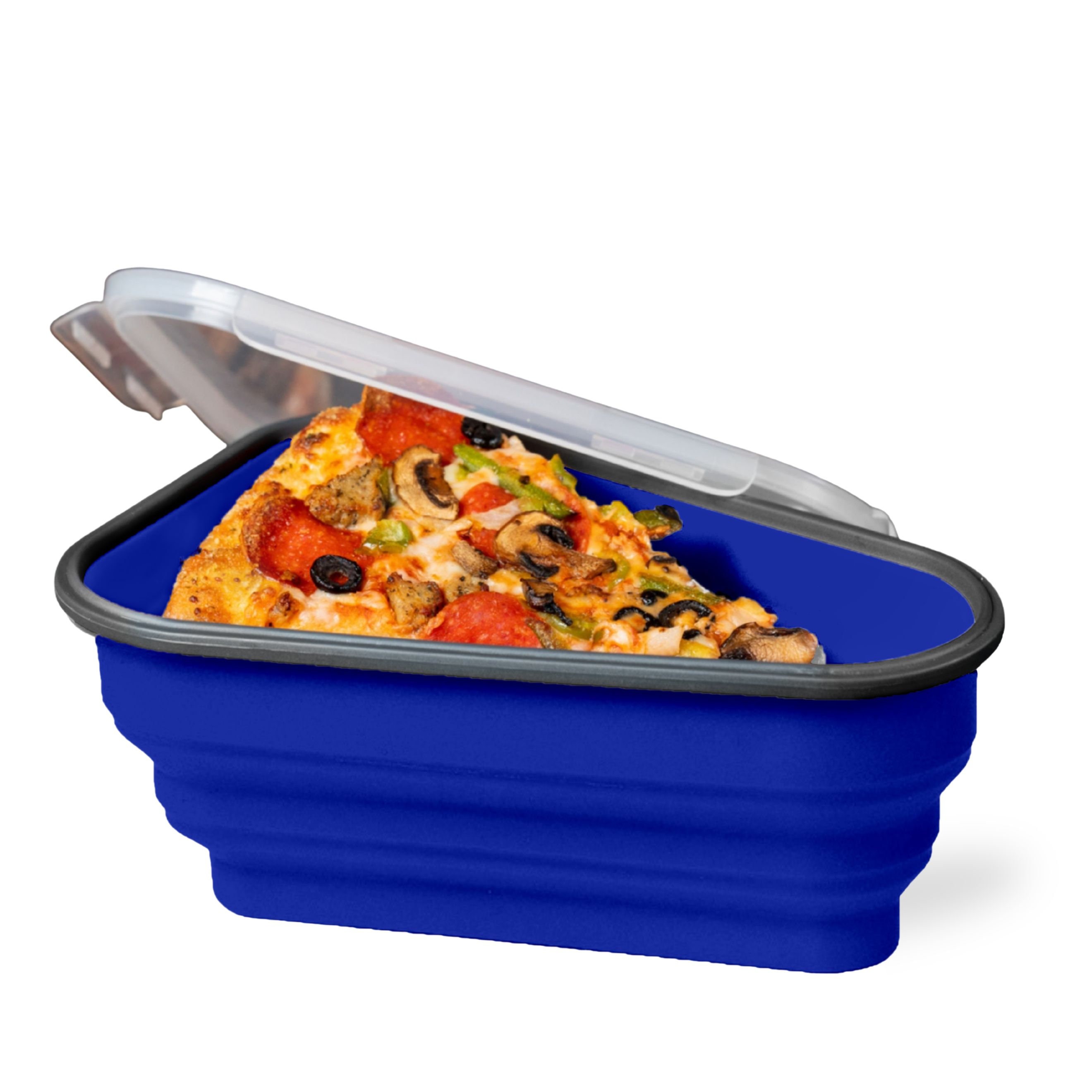 Foldable Triangular Pizza Slice Container Kitchen Tools Reusable Pizza Pack  Container Box Pizza Storage Container Portable - AliExpress