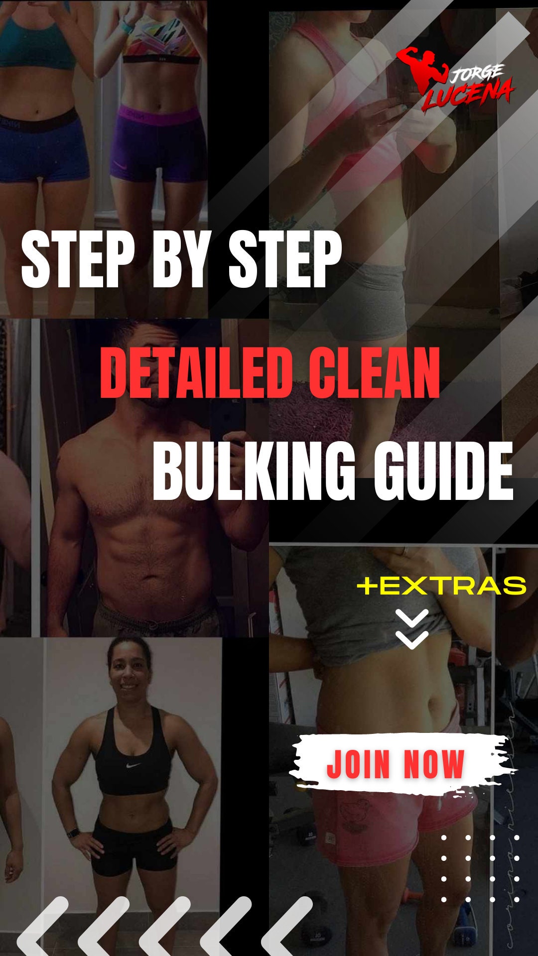 Step by Step Detailed Clean Bulking Guide Extras - Etsy