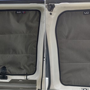 1998-2016 Ford Econoline Van Barn Style Side Doors Insulated Magnetic Window Covers
