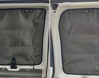 1992-2016 Ford Econoline Van Barn Style Side Doors Insulated Magnetic Window Covers